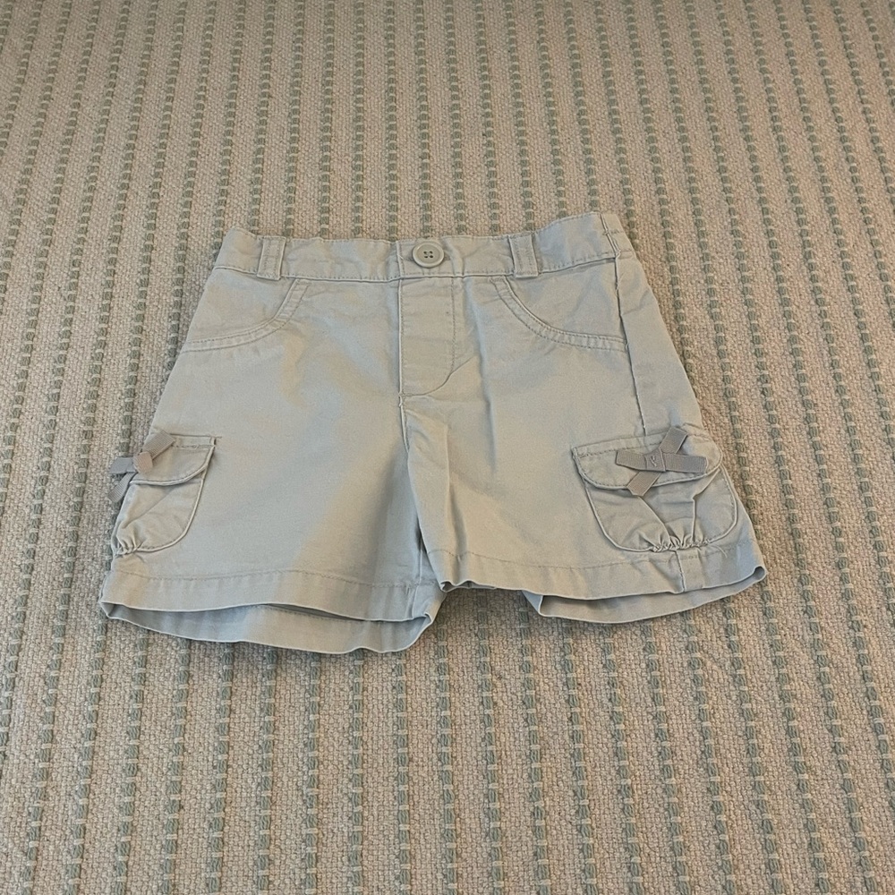 Faded Glory Girl’s Tan Shorts with Bow Pocket - Size: 3T